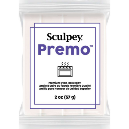 Sculpey Premo White Translucent 57 g &ndash; productfoto