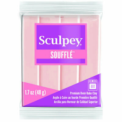 Sculpey Souffl&eacute; Almond Rose 48 g &ndash; productfoto