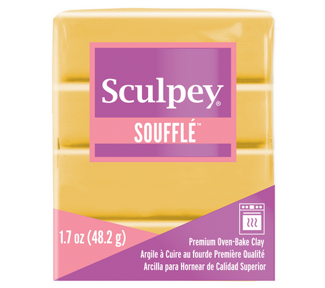 Sculpey Souffl&eacute; Yellow Ochre 48 g &ndash; productfoto