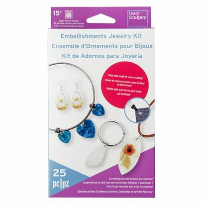 Liquid Sculpey Embellishments Jewelry Kit &ndash; productfoto
