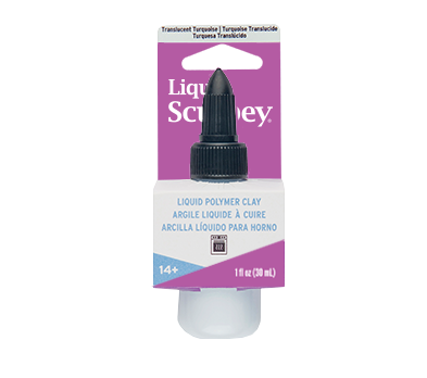 Liquid Sculpey Translucent Turquoise 29 ml &ndash; productfoto