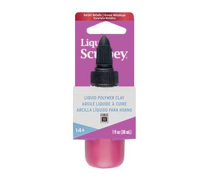 Liquid Sculpey Garnet Metallic 29 ml &ndash; productfoto