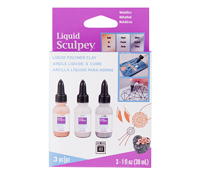 Liquid Sculpey Multipack Metallics 3 &times; 29 ml &ndash; productfoto
