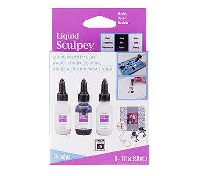 Liquid Sculpey Multipack Basics 3 &times; 29 ml &ndash; productfoto