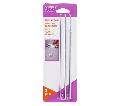 Sculpey Etch &rsquo;n Pearl Set 3-delig &ndash; productfoto