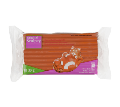 Sculpey Original Terra Cotta 454 g &ndash; productfoto