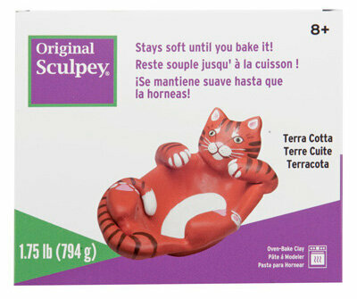 Sculpey Original Terra Cotta 794 g &ndash; productfoto