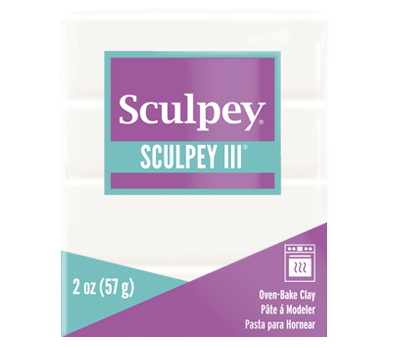 Sculpey III White 57 g &ndash; productfoto