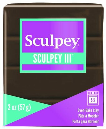 Sculpey III Suede Brown 57 g &ndash; productfoto