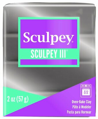Sculpey III Silver 57 g &ndash; productfoto