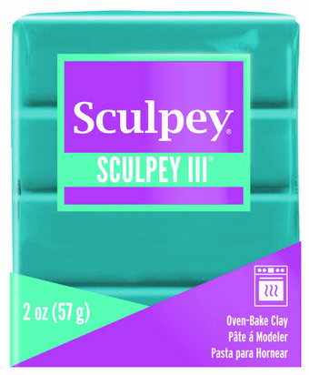 Sculpey III Teal 57 g &ndash; productfoto