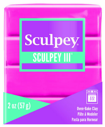 Sculpey III Candy Pink 57 g &ndash; productfoto