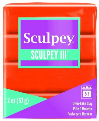 Sculpey III Just Orange 57 g &ndash; productfoto