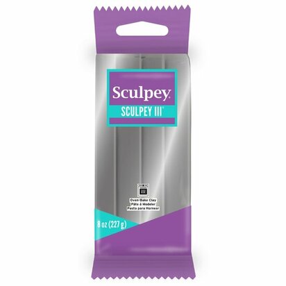 Sculpey III Silver 227 g &ndash; productfoto