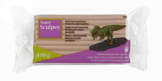 Super Sculpey Beige 454 g &ndash; productfoto