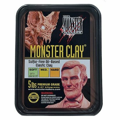 Monster Clay Brown Hard 2,05 kg &ndash; productfoto