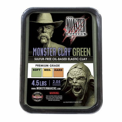 Monster Clay Green Hard 2,05 kg &ndash; productfoto