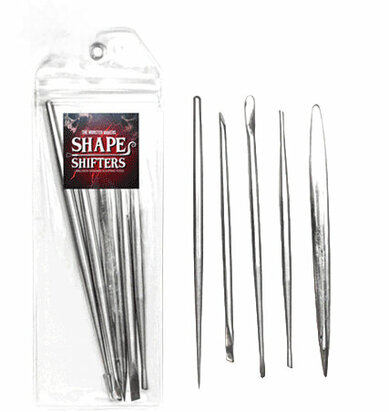 Shape Shifters RVS Precision Sculpting Set 5-delig &ndash; productfoto