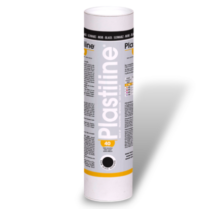 Plastiline Black 1 kg &ndash; productfoto