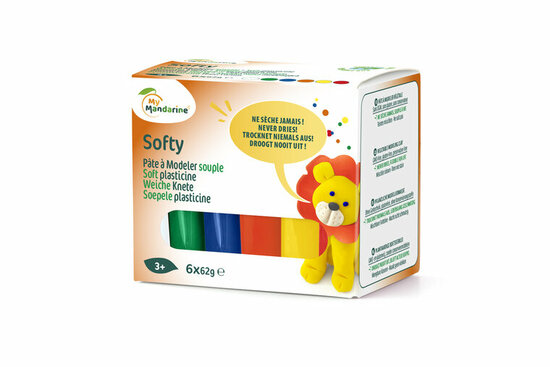 Softy kleiset klassieke kleuren 6 &times; 62 g &ndash; productfoto