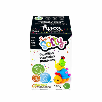 Super Softy Box 100 g Black &ndash; productfoto