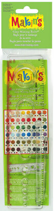 Makin's Mixing Ruler &ndash; kleur mengen