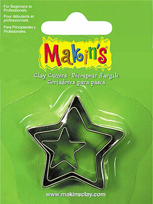 Makin's RVS-uitstekers Star 3 PC Set &ndash; rvs-uitstekers 3-delig