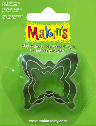 Makin's RVS-uitstekers Butterfly 3 PC Set &ndash; rvs-uitstekers 3-delig
