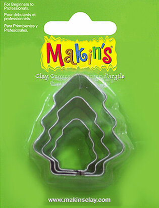 Makin's RVS-uitstekers Tree 3 PC Set &ndash; rvs-uitstekers 3-delig
