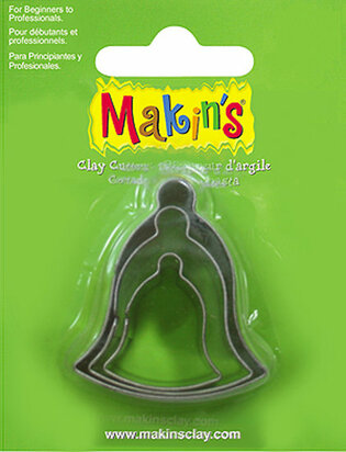 Makin's RVS-uitstekers Bell 3 PC Set &ndash; rvs-uitstekers 3-delig