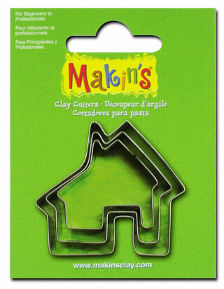 Makin's RVS-uitstekers House 3 PC Set &ndash; rvs-uitstekers 3-delig