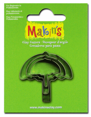 Makin's RVS-uitstekers Umbrella 3 PC Set &ndash; rvs-uitstekers 3-delig