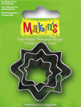 Makin's RVS-uitstekers Caption 3 PC Set &ndash; rvs-uitstekers 3-delig