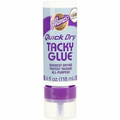 Tacky Glue Quick Dry Always Ready 118 ml fles hobbylijm