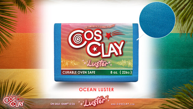 Cosclay LUSTER - Ocean Blue[226g]