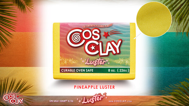 Cosclay LUSTER - Pineapple Yellow[226g]