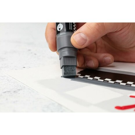 MARBEL marker 15mm anthraciet N°158