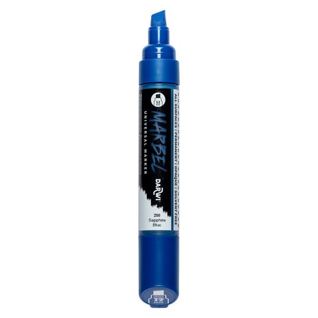 MARBEL marker 12mm saffier blauw N°258