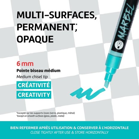 MARBEL marker 6mm violet N°900