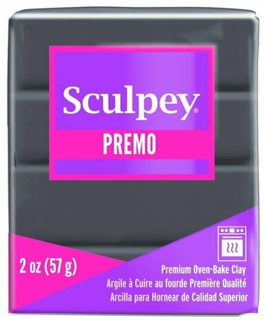 Sculpey Premo -- Slate &ndash; foto van polymeerklei