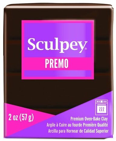 Sculpey Premo -- Burnt Umber &ndash; foto van polymeerklei