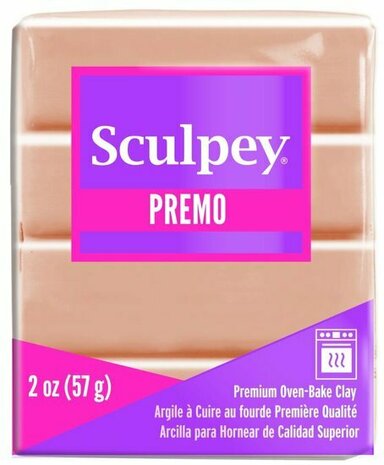 Sculpey Premo -- Beige &ndash; foto van polymeerklei