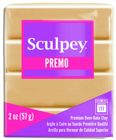 Sculpey Premo -- Ecru &ndash; foto van polymeerklei