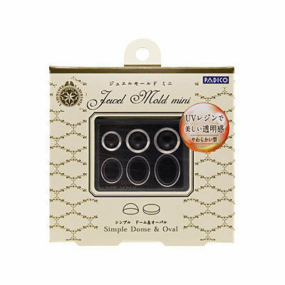 Padico Jewel Mold Mini Simple Dome & Oval &ndash; mal voor resin en klei voor creatieve projecten
