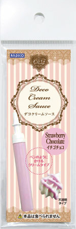 Padico Deco Cream Sauce Strawberry &ndash; decosaus voor miniaturen voor creatieve projecten