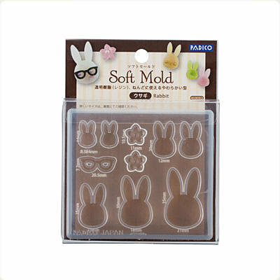 Padico Soft Mold Rabbit &ndash; mal voor resin en klei voor creatieve projecten