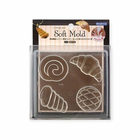 Padico Soft Clay Mold Bread &ndash; mal voor resin en klei voor creatieve projecten