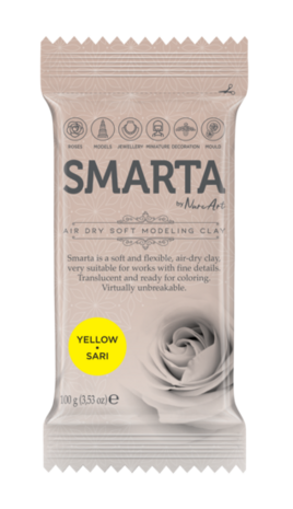Smarta - Yellow [100g] &ndash; luchtdrogende modelleerklei