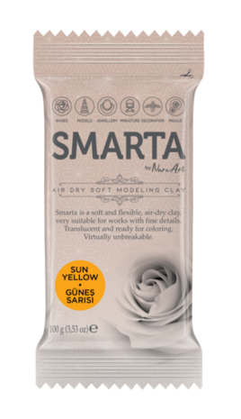 Smarta - Sun Yellow [100g] &ndash; luchtdrogende modelleerklei