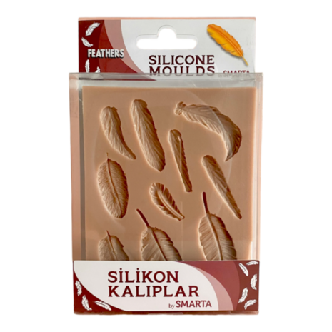 Smarta Silicone Mold - Feathers &ndash; flexibele siliconenmal